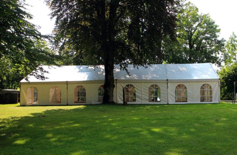 Namioty na wesele – czy można wynająć?