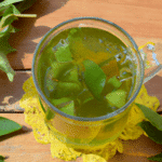 Odżywczy zielony napój - zielona herbata w proszku