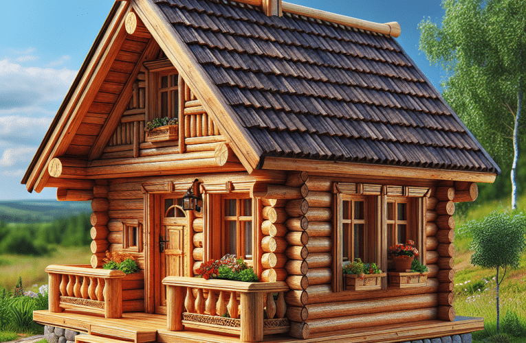 Tani domek drewniany – jak zbudować swoje wymarzone miejsce wypoczynku bez nadwyrężania budżetu?
