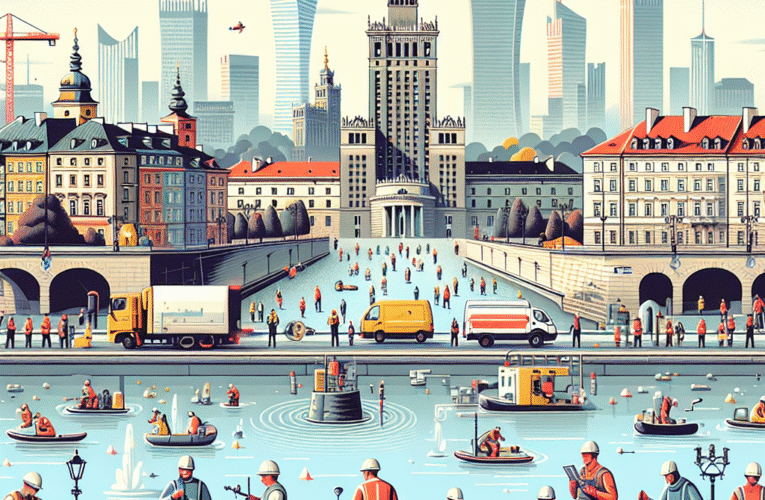 Lokalizacja wycieków wody w Warszawie: Jak skutecznie zidentyfikować i naprawić problem?